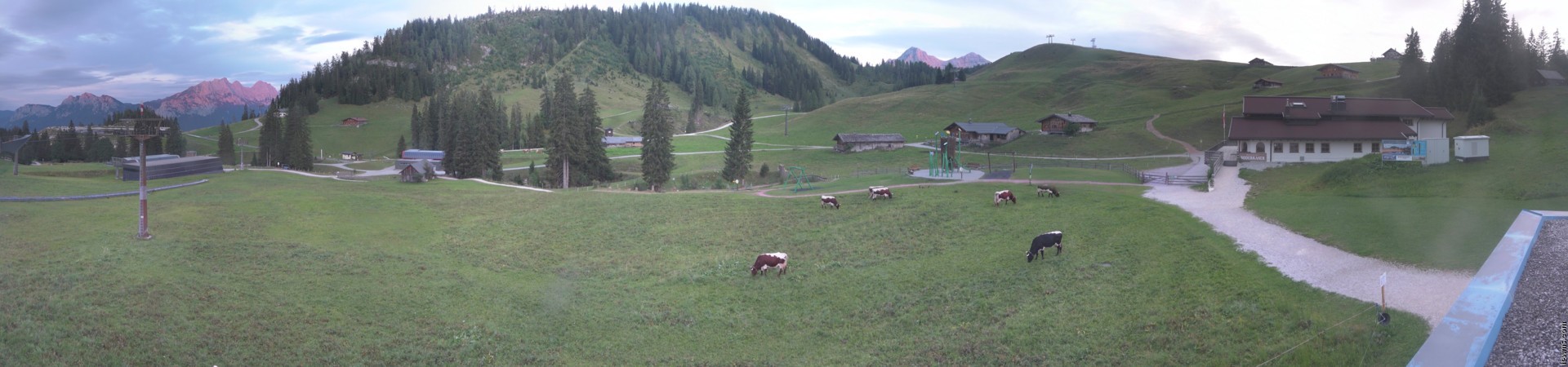 Archiv Foto Webcam Panorama Loferer Alm