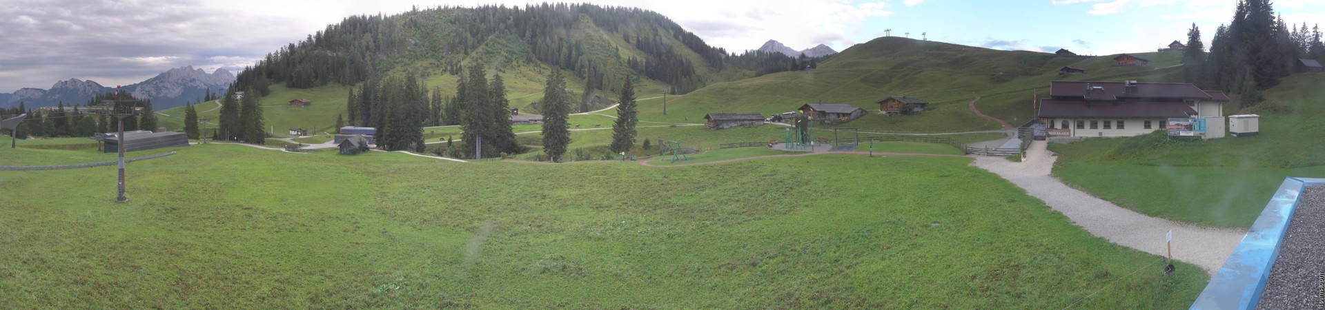 Archiv Foto Webcam Panorama Loferer Alm