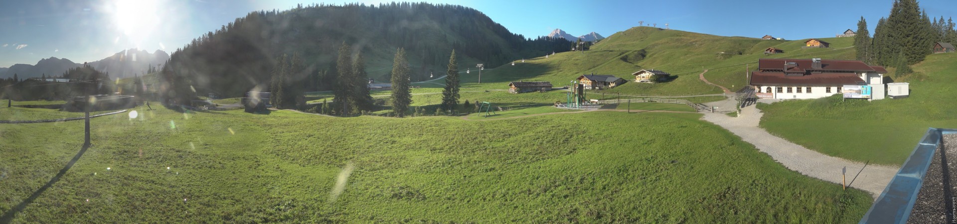 Archiv Foto Webcam Panorama Loferer Alm