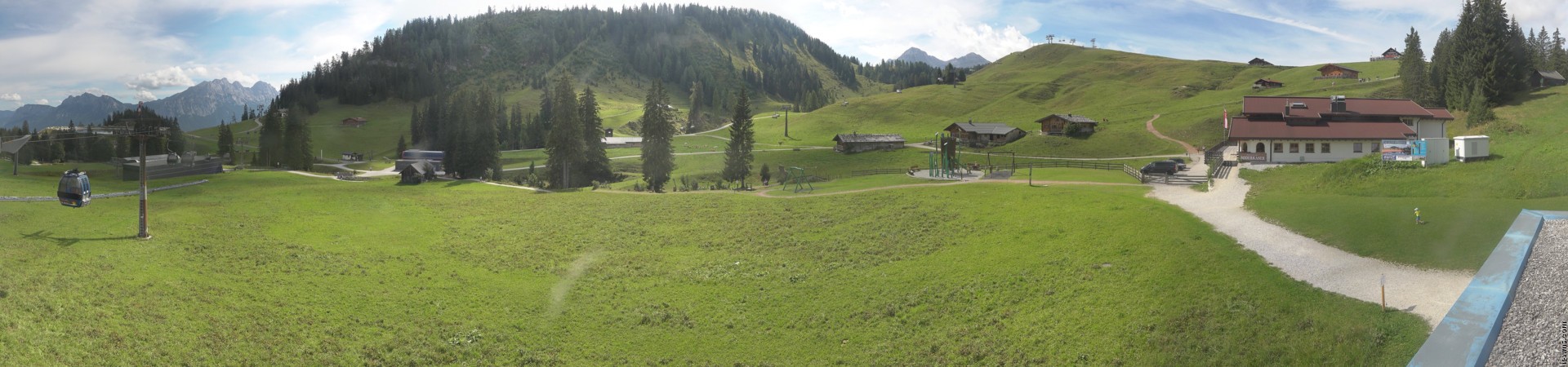 Archiv Foto Webcam Panorama Loferer Alm