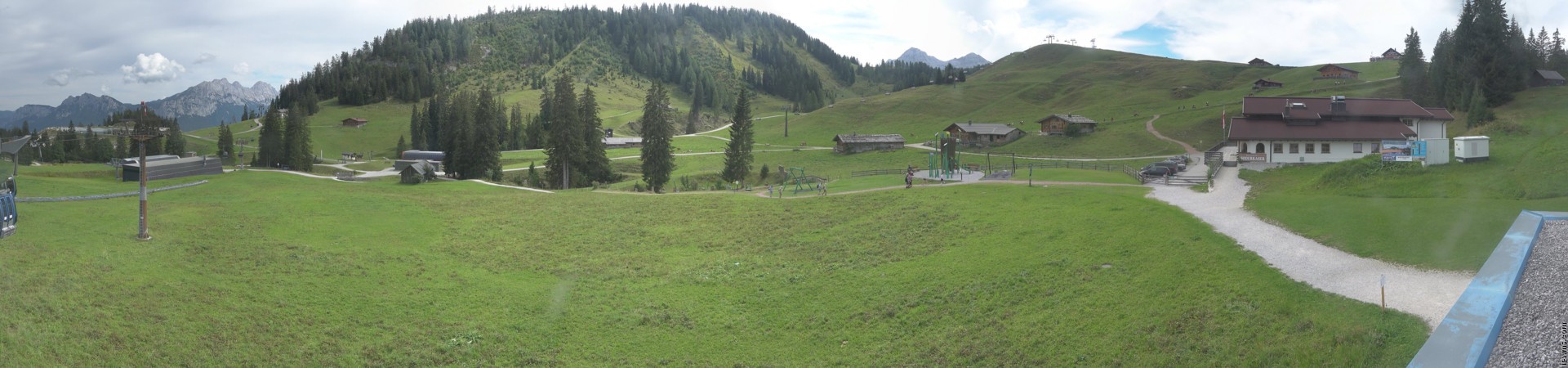 Archiv Foto Webcam Panorama Loferer Alm