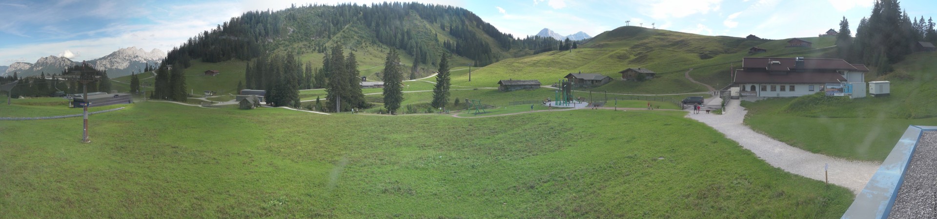Archiv Foto Webcam Panorama Loferer Alm