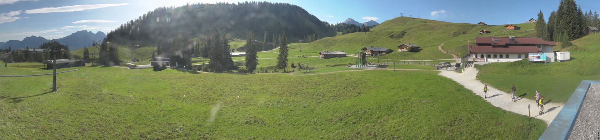 Archiv Foto Webcam Panorama Loferer Alm