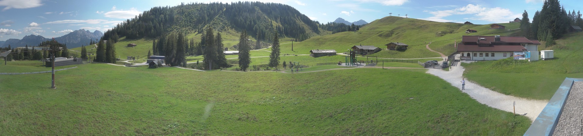 Archiv Foto Webcam Panorama Loferer Alm