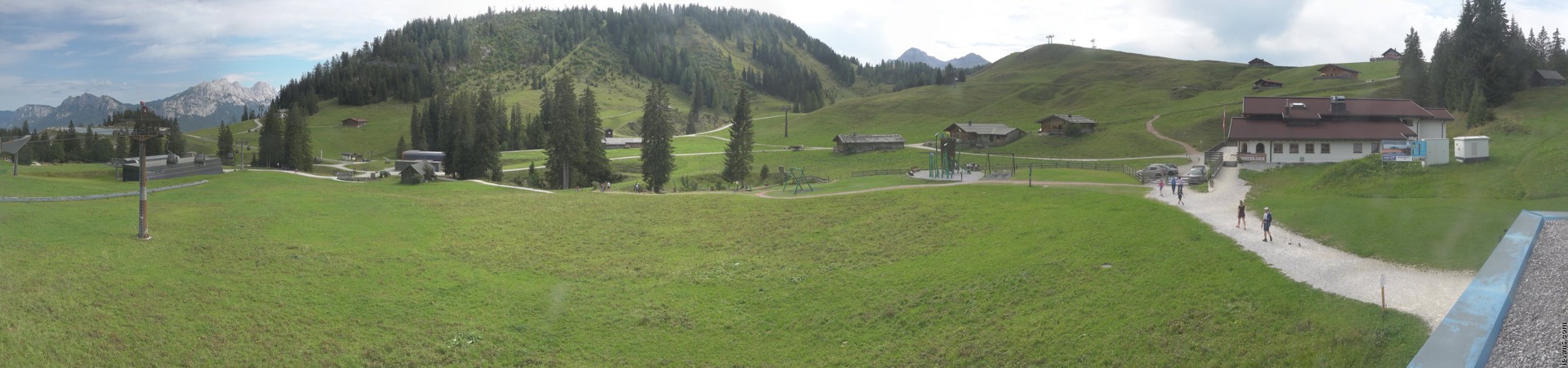 Archiv Foto Webcam Panorama Loferer Alm