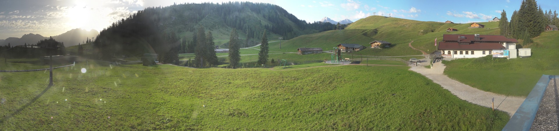Archiv Foto Webcam Panorama Loferer Alm