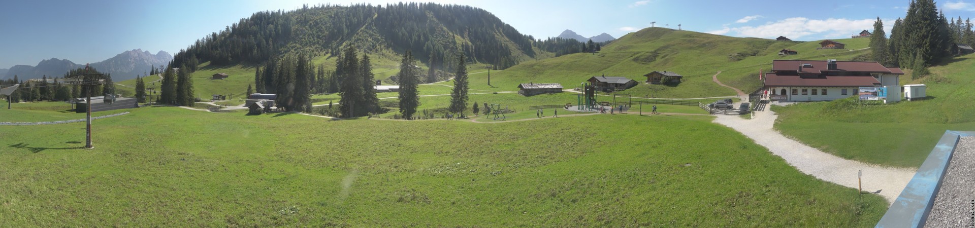 Archiv Foto Webcam Panorama Loferer Alm