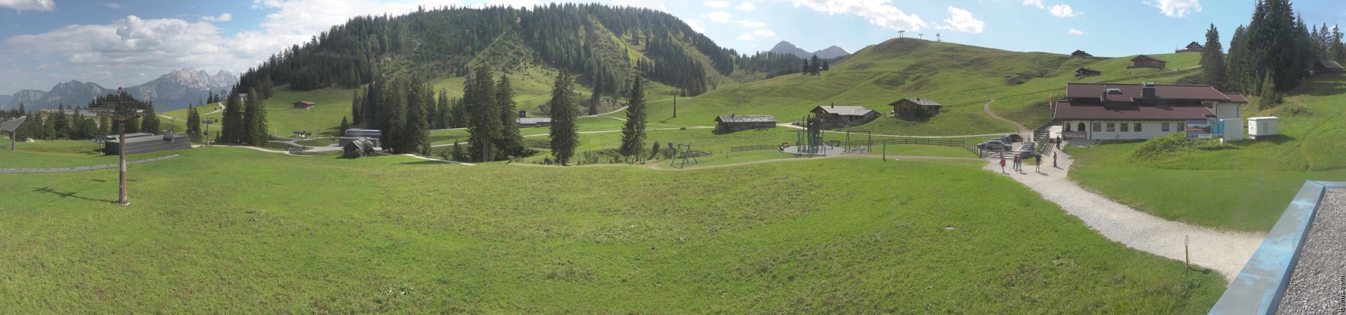 Archiv Foto Webcam Panorama Loferer Alm