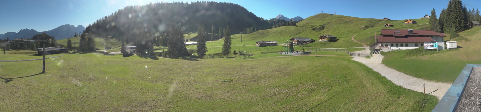 Archiv Foto Webcam Panorama Loferer Alm