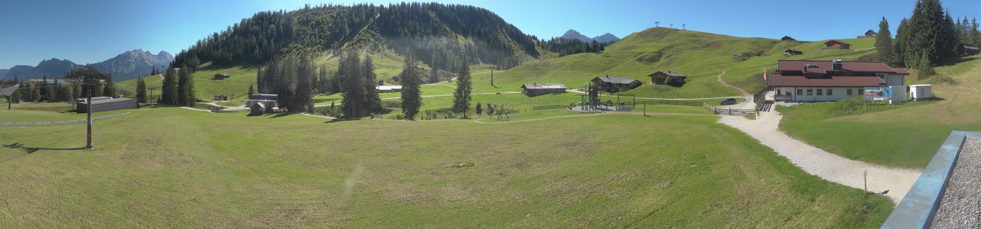 Archiv Foto Webcam Panorama Loferer Alm