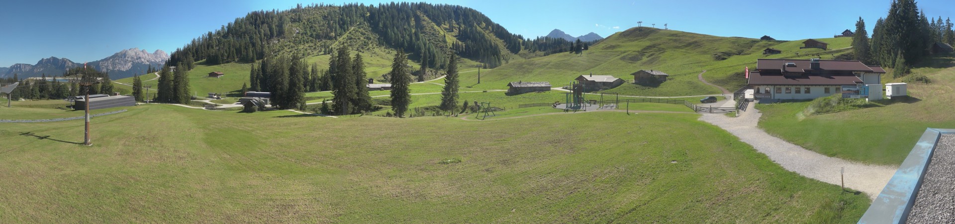 Archiv Foto Webcam Panorama Loferer Alm