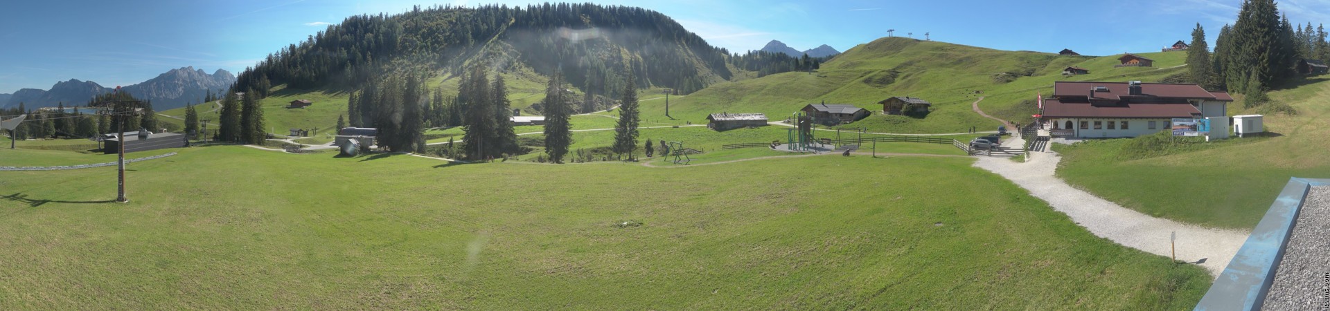 Archiv Foto Webcam Panorama Loferer Alm