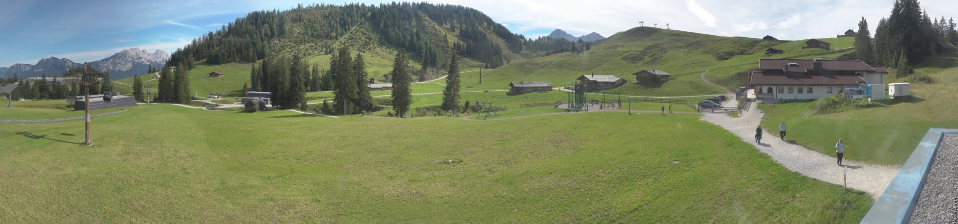 Archiv Foto Webcam Panorama Loferer Alm