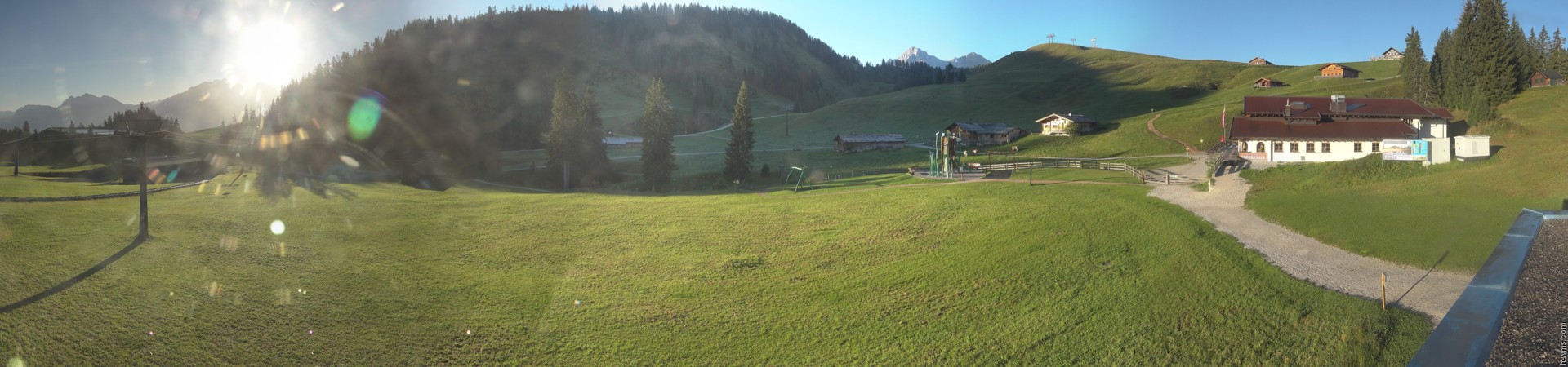 Archiv Foto Webcam Panorama Loferer Alm