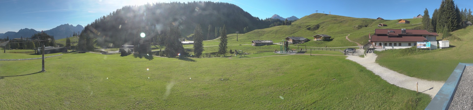 Archiv Foto Webcam Panorama Loferer Alm