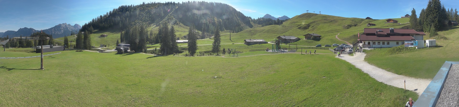 Archiv Foto Webcam Panorama Loferer Alm