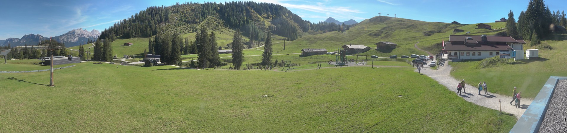Archiv Foto Webcam Panorama Loferer Alm