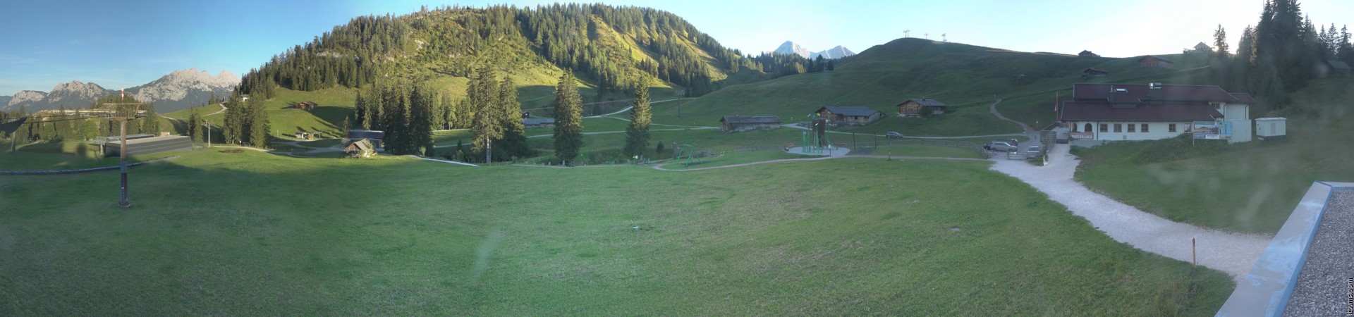 Archiv Foto Webcam Panorama Loferer Alm