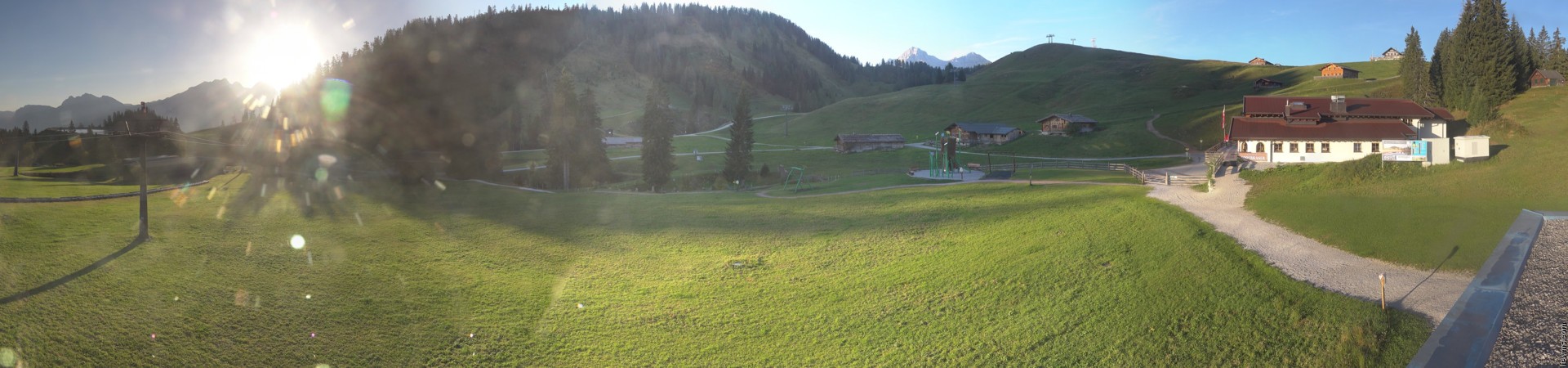 Archiv Foto Webcam Panorama Loferer Alm