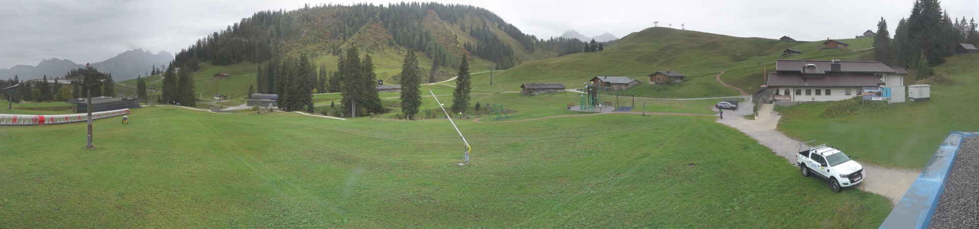 Archived image Webcam Panoramic view Loferer Alp