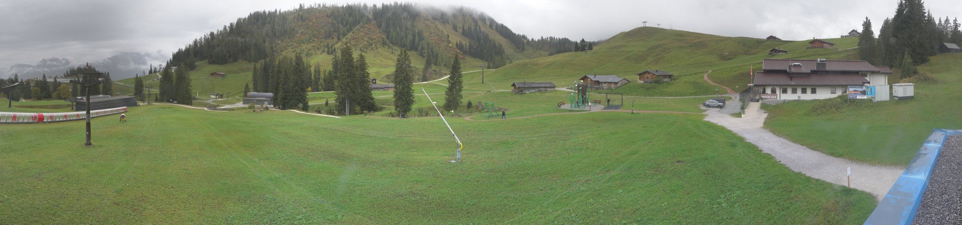 Archived image Webcam Panoramic view Loferer Alp