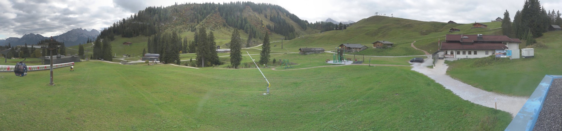 Archived image Webcam Panoramic view Loferer Alp