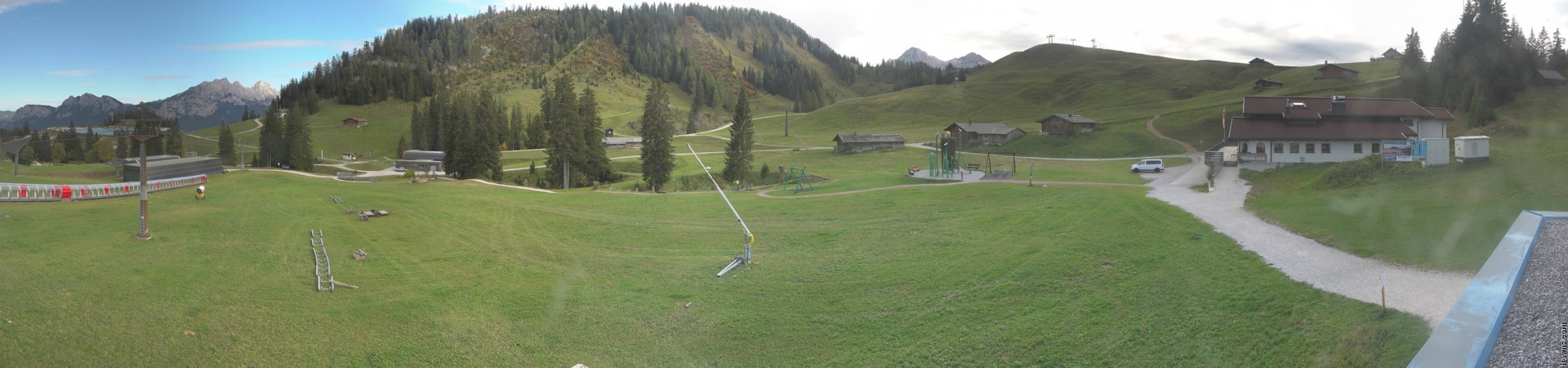 Archiv Foto Webcam Panorama Loferer Alm