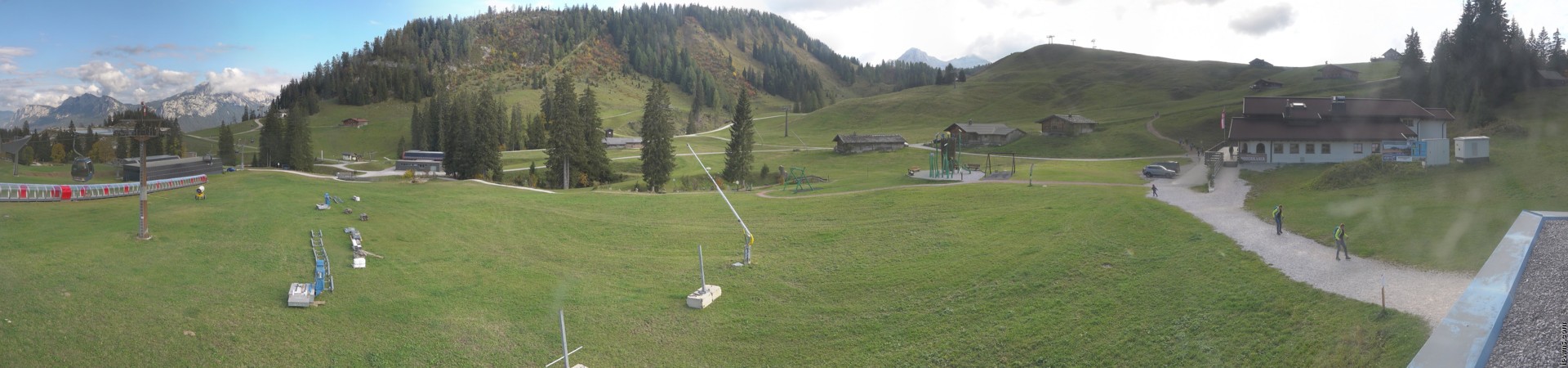 Archiv Foto Webcam Panorama Loferer Alm