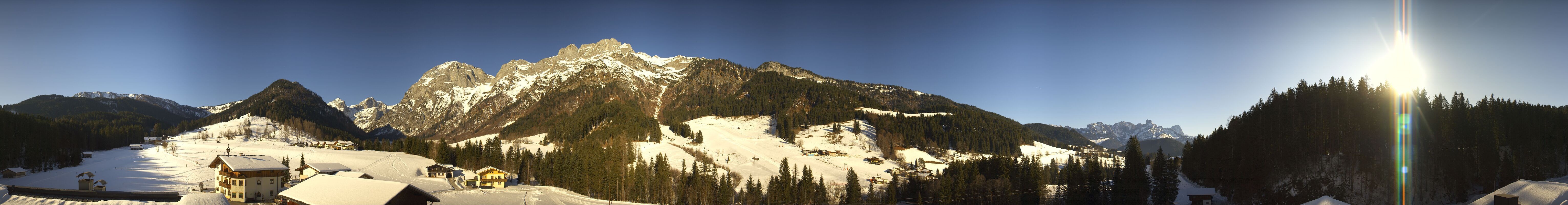Archiv Foto Webcam Berghotel Lämmerhof im Lammertal