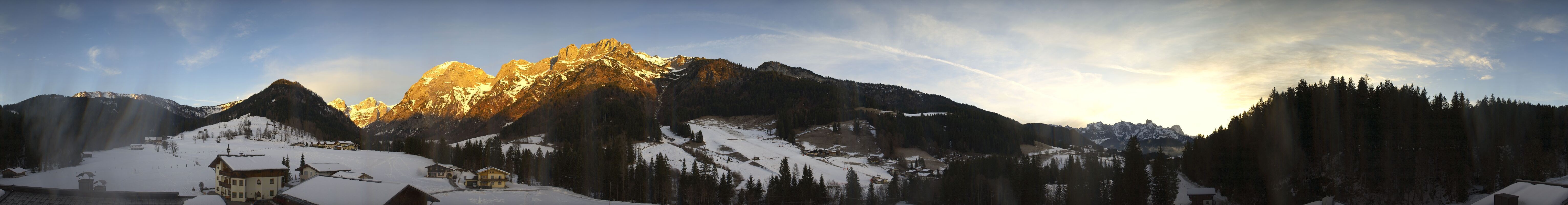 Archiv Foto Webcam Berghotel Lämmerhof im Lammertal
