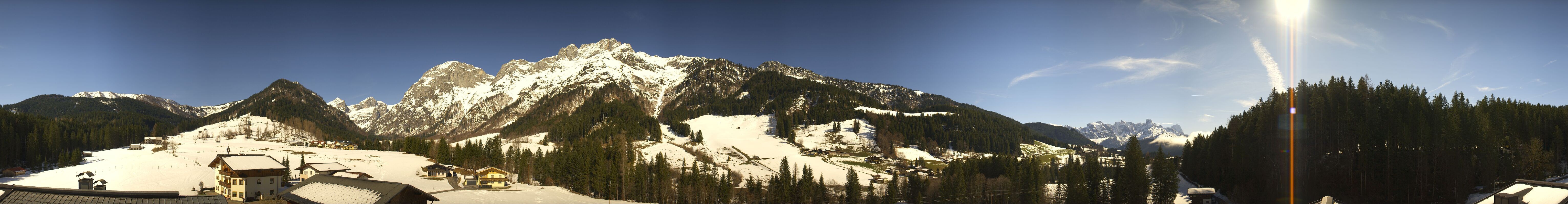 Archiv Foto Webcam Berghotel Lämmerhof im Lammertal