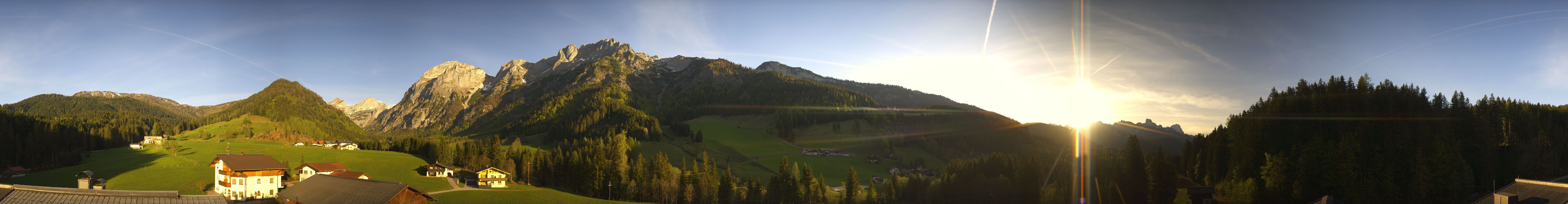 Archiv Foto Webcam Berghotel Lämmerhof im Lammertal