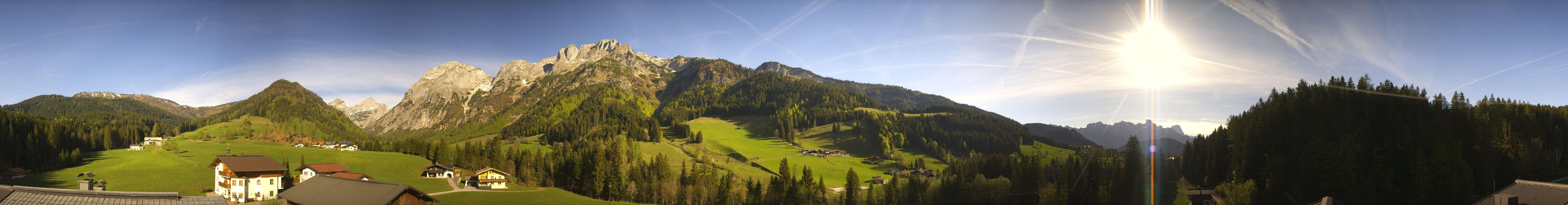 Archiv Foto Webcam Berghotel Lämmerhof im Lammertal