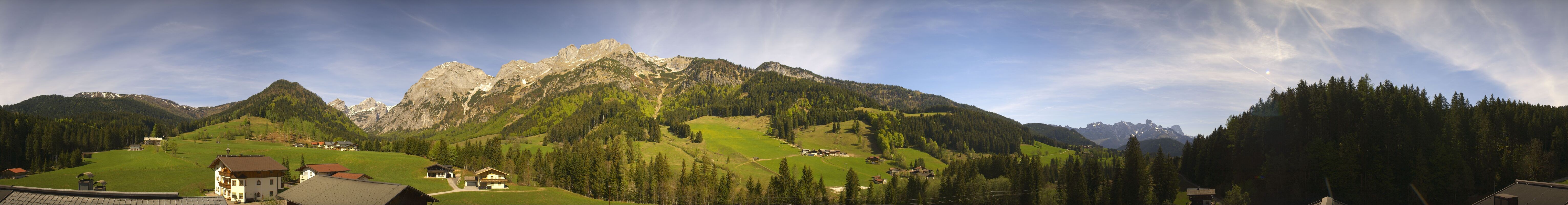 Archiv Foto Webcam Berghotel Lämmerhof im Lammertal