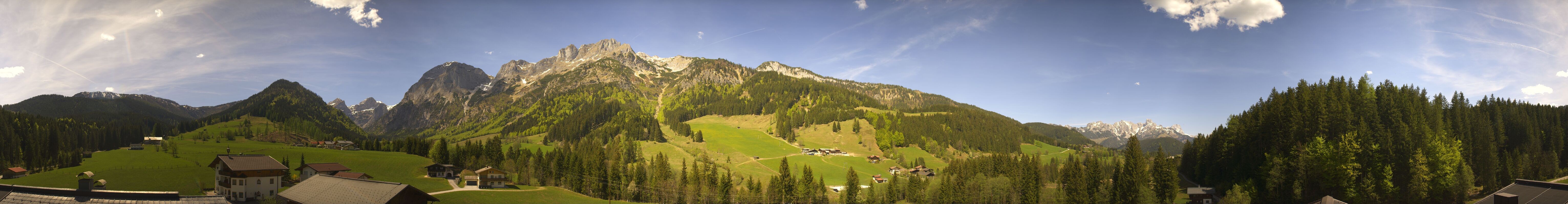 Archiv Foto Webcam Berghotel Lämmerhof im Lammertal