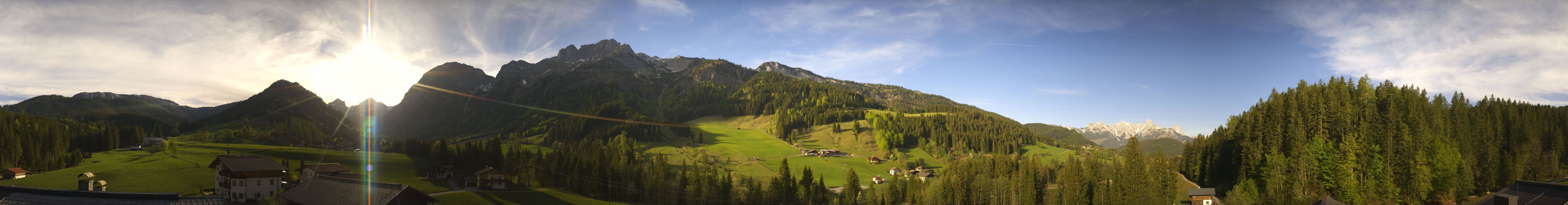 Archiv Foto Webcam Berghotel Lämmerhof im Lammertal