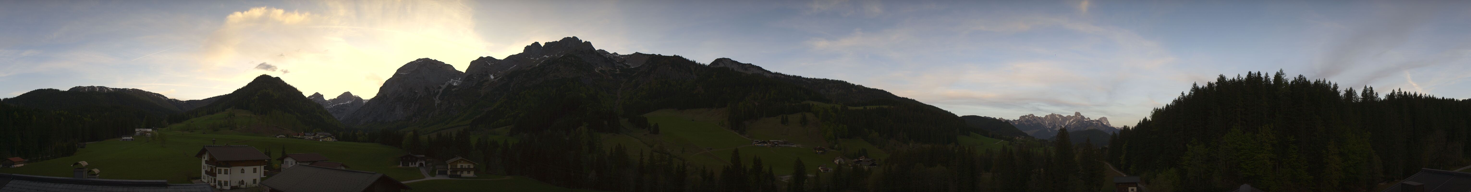 Archiv Foto Webcam Berghotel Lämmerhof im Lammertal