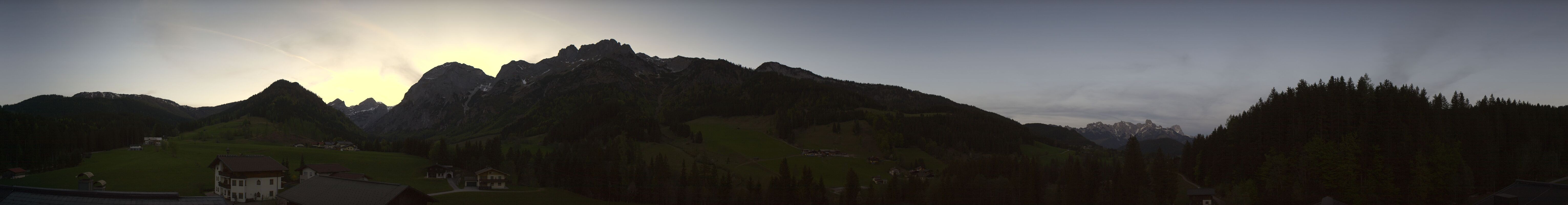 Archiv Foto Webcam Berghotel Lämmerhof im Lammertal