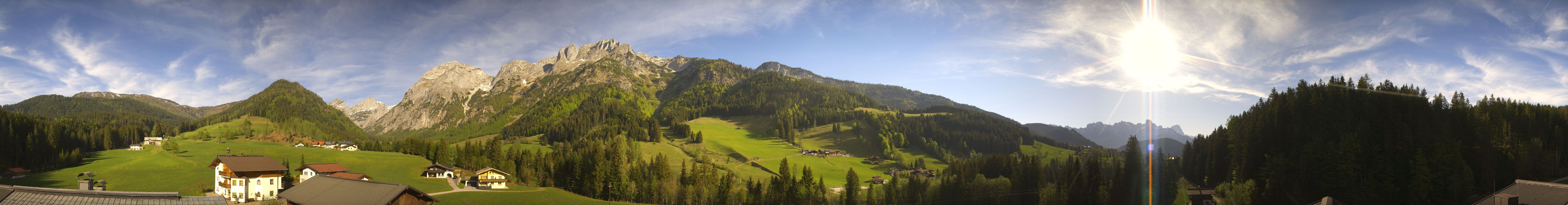 Archiv Foto Webcam Berghotel Lämmerhof im Lammertal