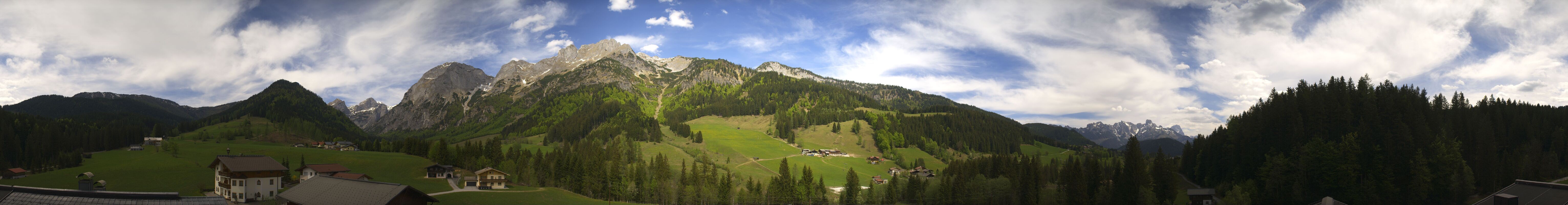 Archiv Foto Webcam Berghotel Lämmerhof im Lammertal