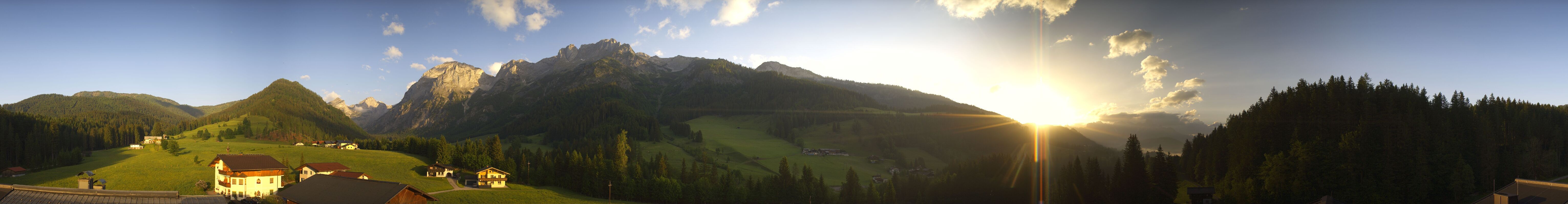 Archiv Foto Webcam Berghotel Lämmerhof im Lammertal
