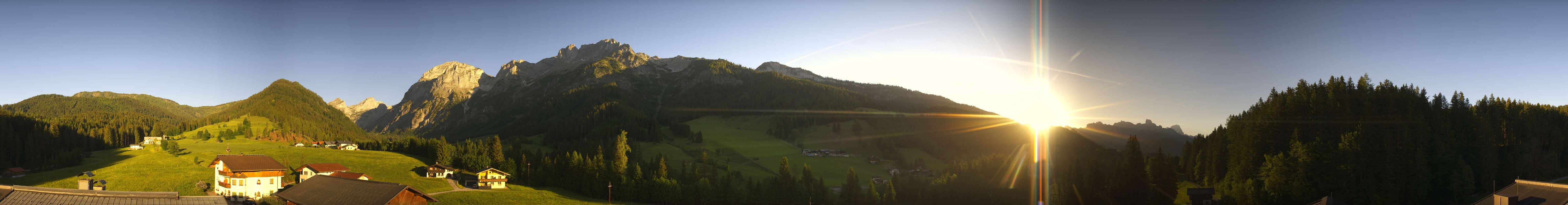 Archiv Foto Webcam Berghotel Lämmerhof im Lammertal