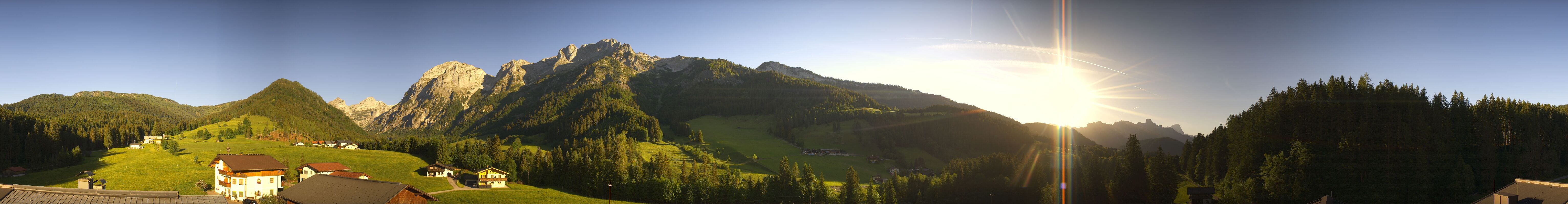 Archiv Foto Webcam Berghotel Lämmerhof im Lammertal