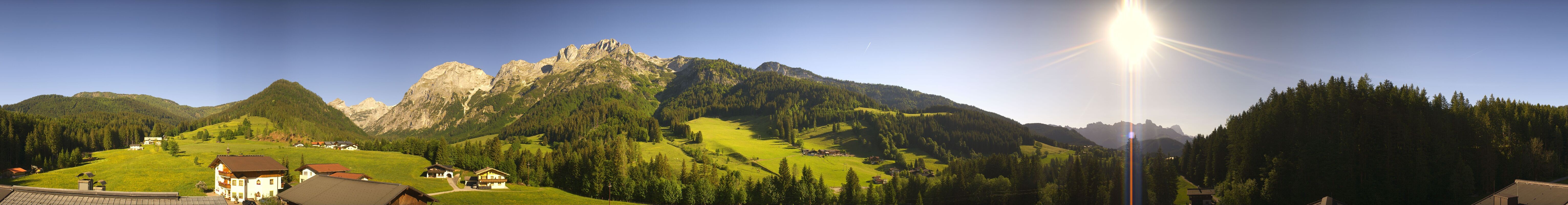 Archiv Foto Webcam Berghotel Lämmerhof im Lammertal