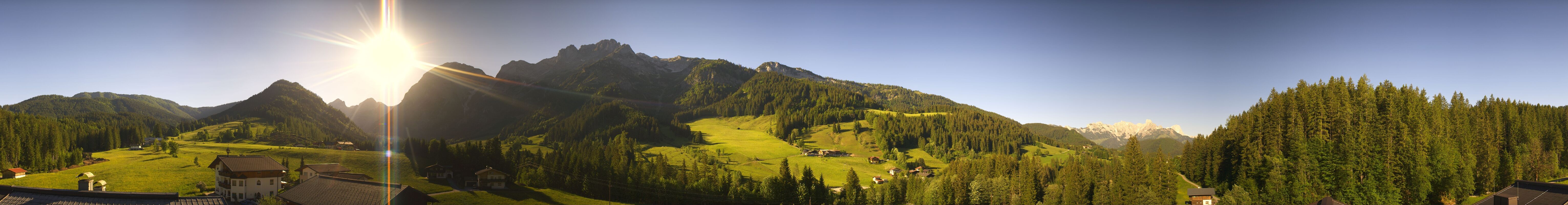 Archiv Foto Webcam Berghotel Lämmerhof im Lammertal
