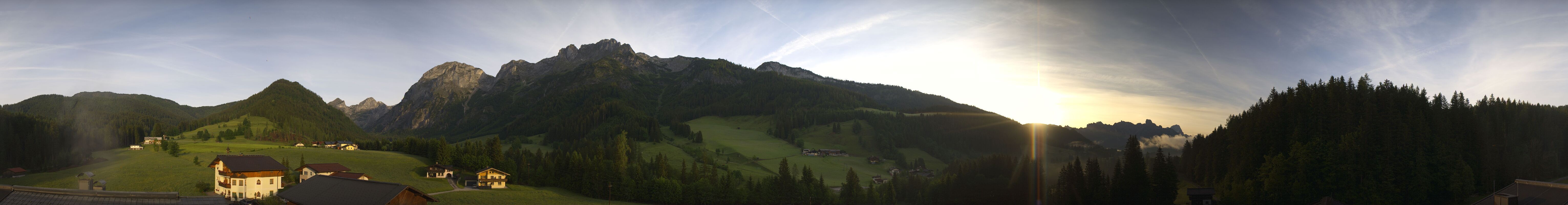 Archiv Foto Webcam Berghotel Lämmerhof im Lammertal