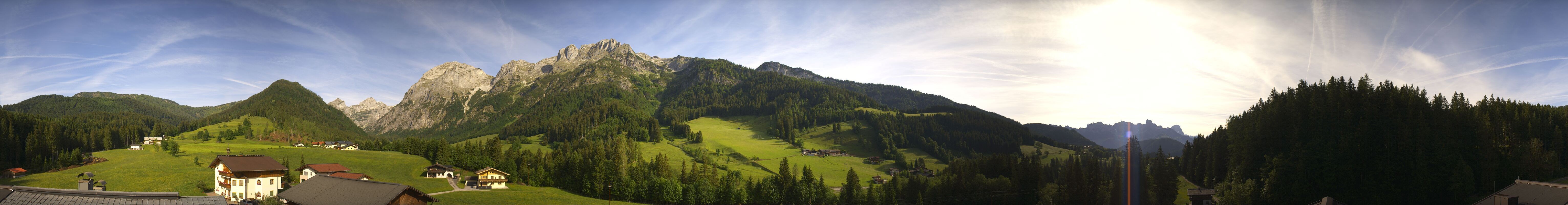 Archiv Foto Webcam Berghotel Lämmerhof im Lammertal