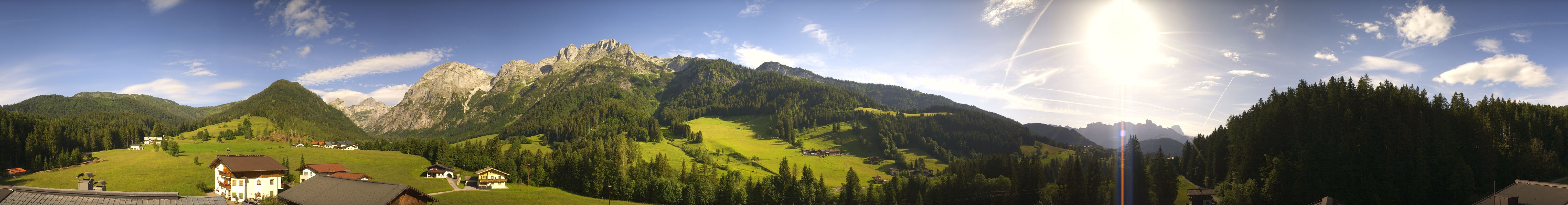 Archiv Foto Webcam Berghotel Lämmerhof im Lammertal