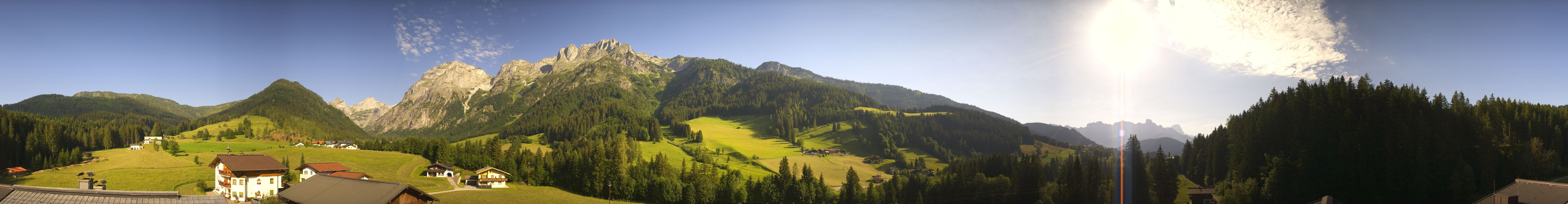 Archiv Foto Webcam Berghotel Lämmerhof im Lammertal