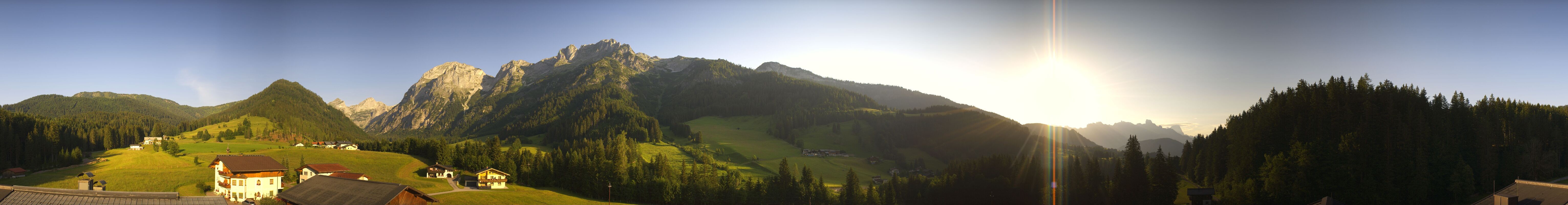 Archiv Foto Webcam Berghotel Lämmerhof im Lammertal